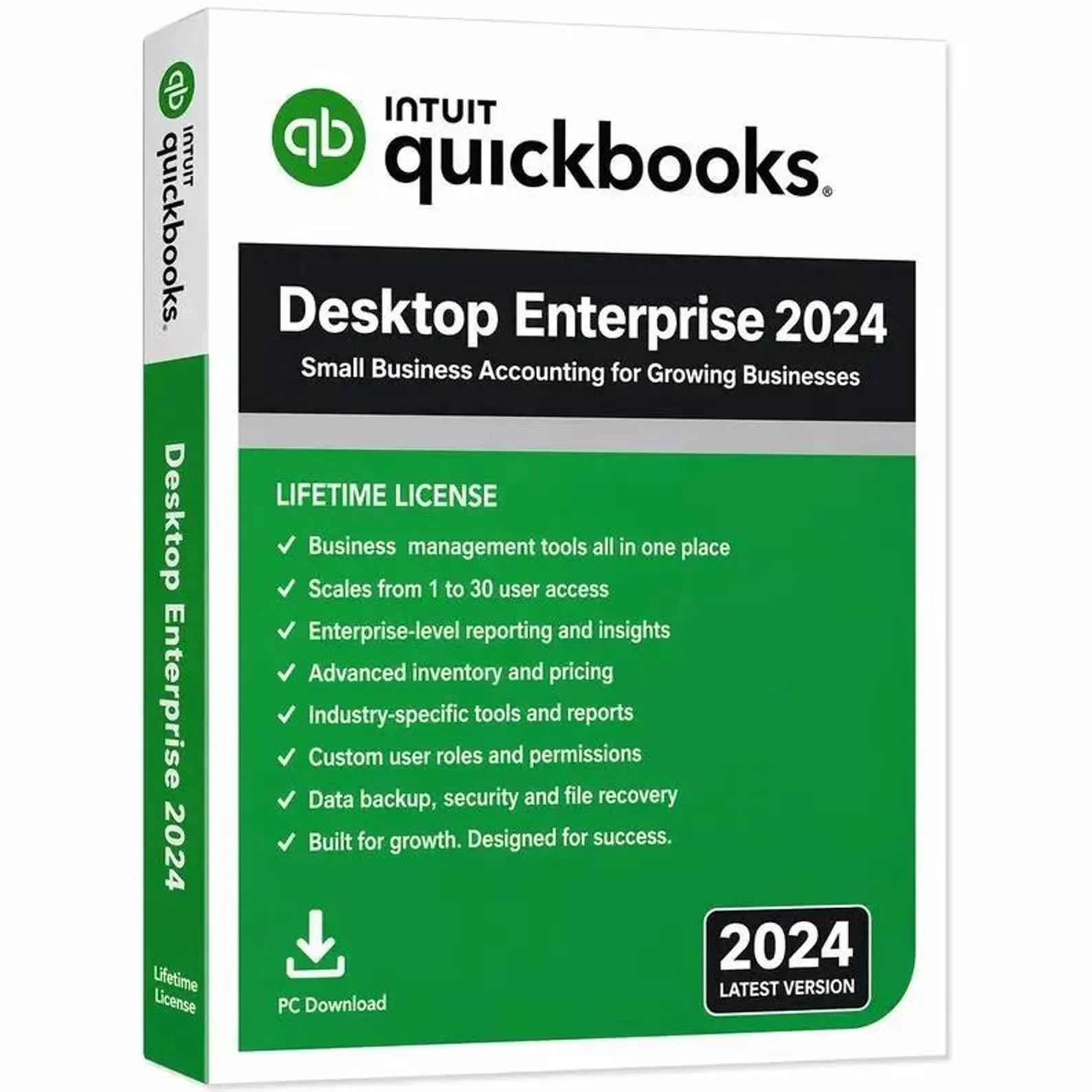 Intuit Desktop enterprise 2024 5 user - USA for win lifetime